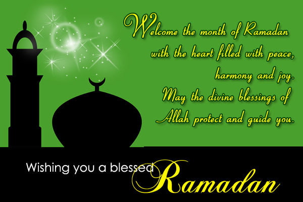 happy ramadan mubarak blessing