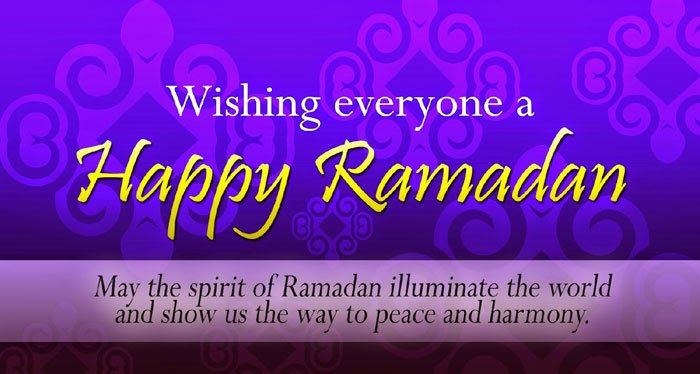 ramadan kareem message english