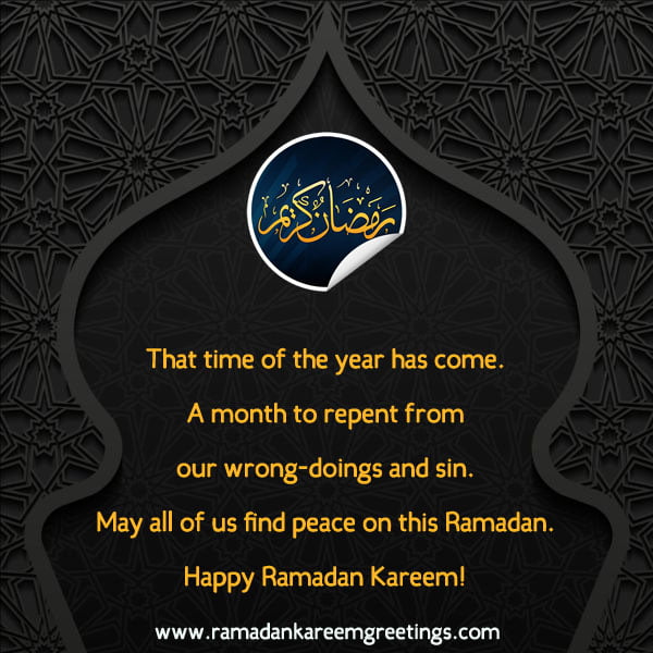 happy ramadan kareem messages