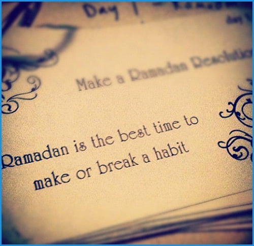 happy ramadan text